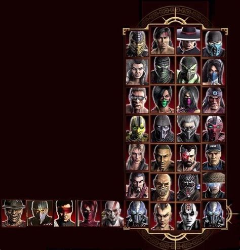 mortal kombat 9 characters|Iba pa.